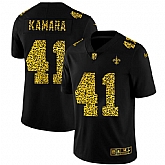 Nike Saints 41 Alvin Kamara Black Leopard Vapor Untouchable Limited Jersey Dyin,baseball caps,new era cap wholesale,wholesale hats